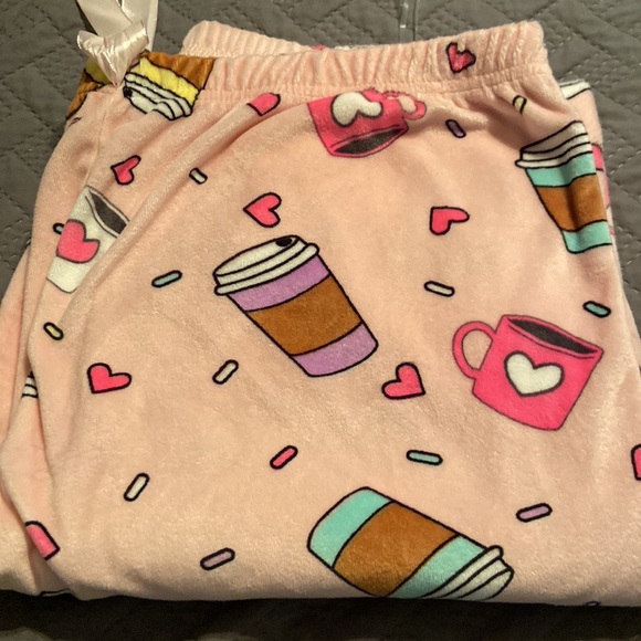 Women’s plush pajama bottoms - Picture 2 of 3